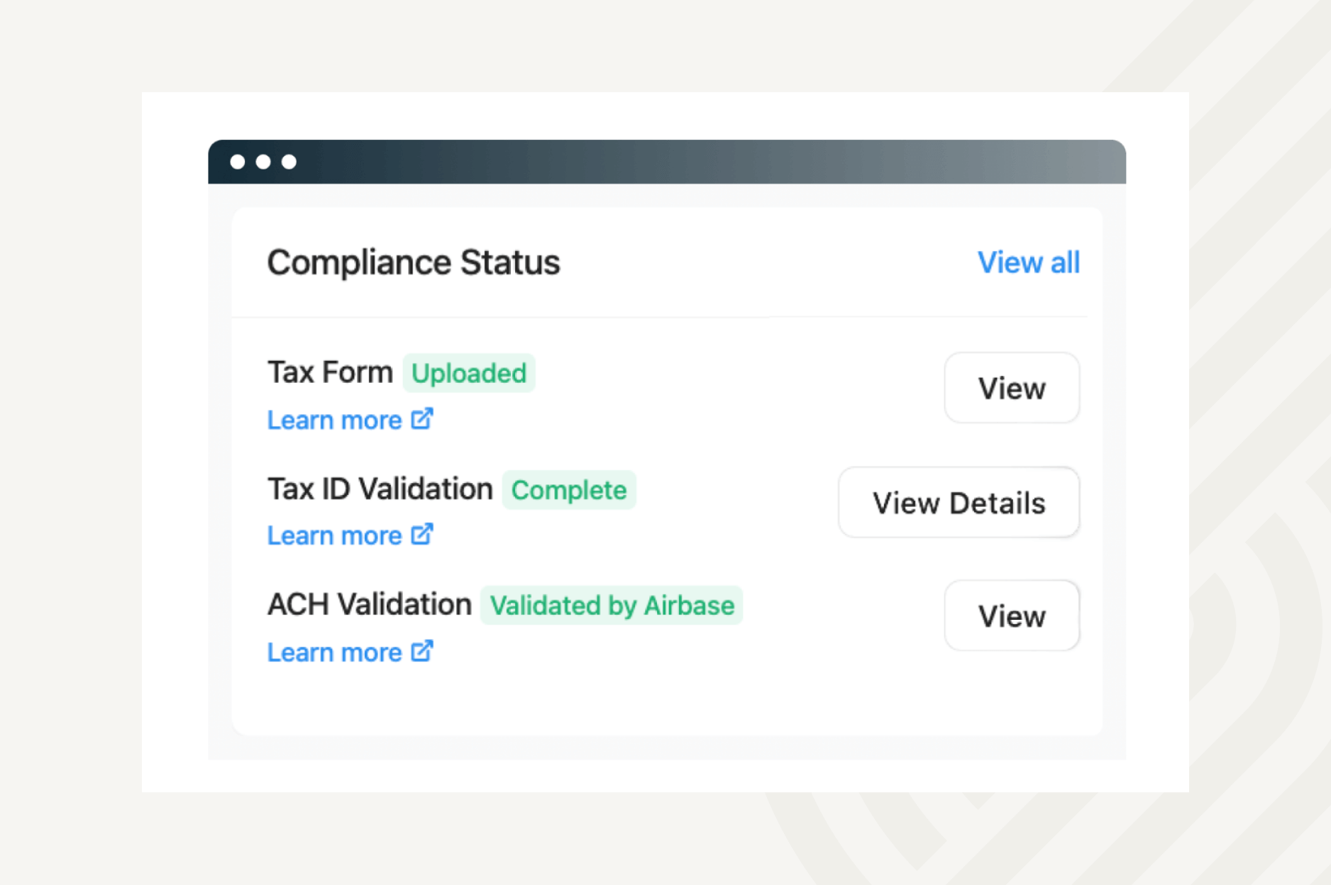 AI-powered tax ID validation