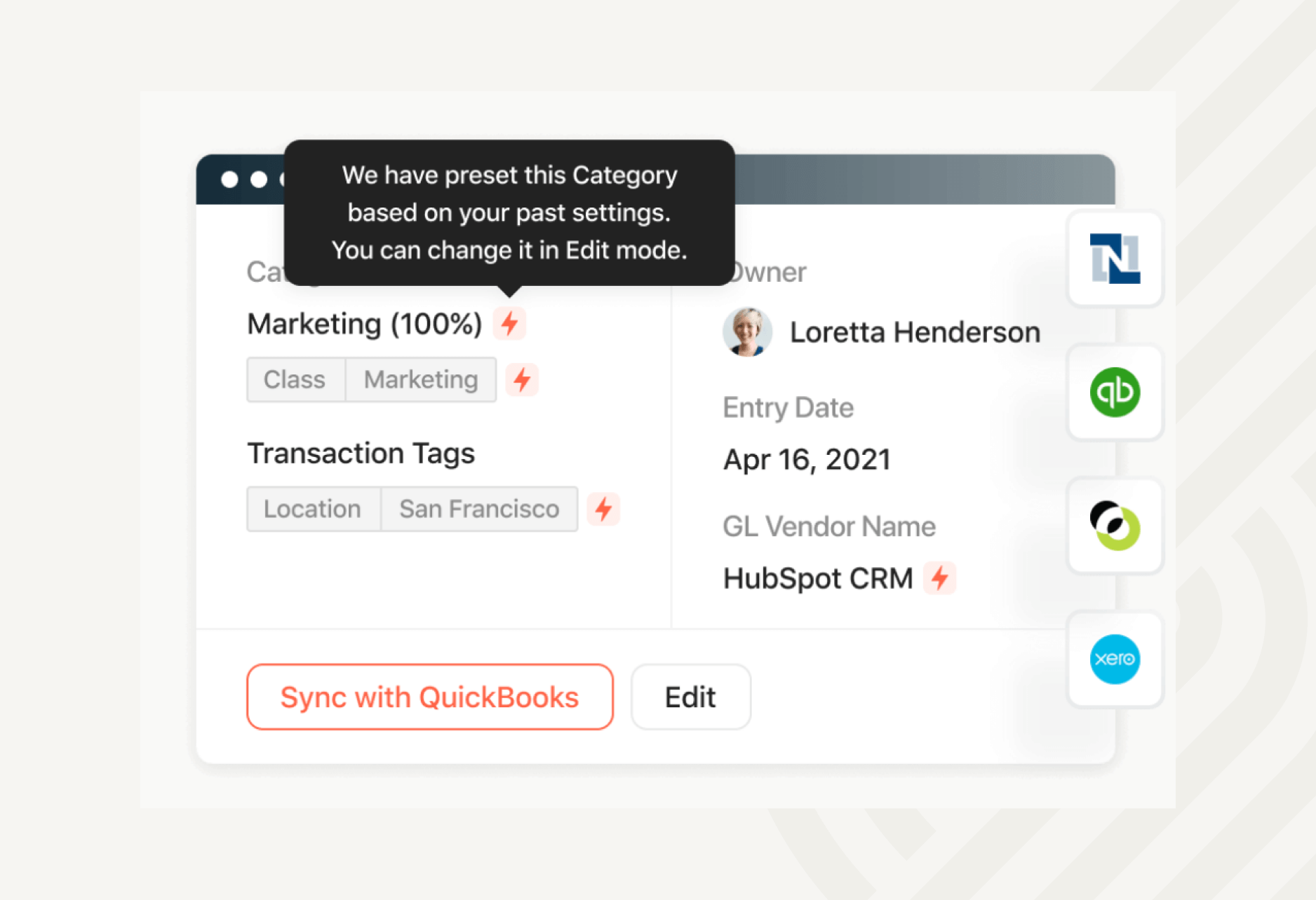 Airbase automates expense categorization and GL syncing