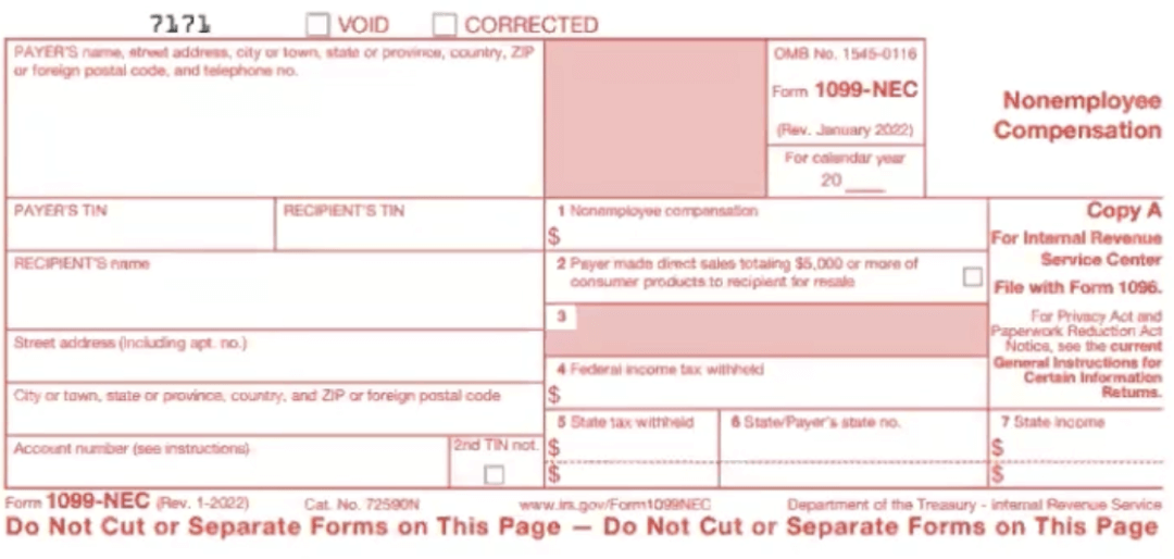 Form 1099-NEC