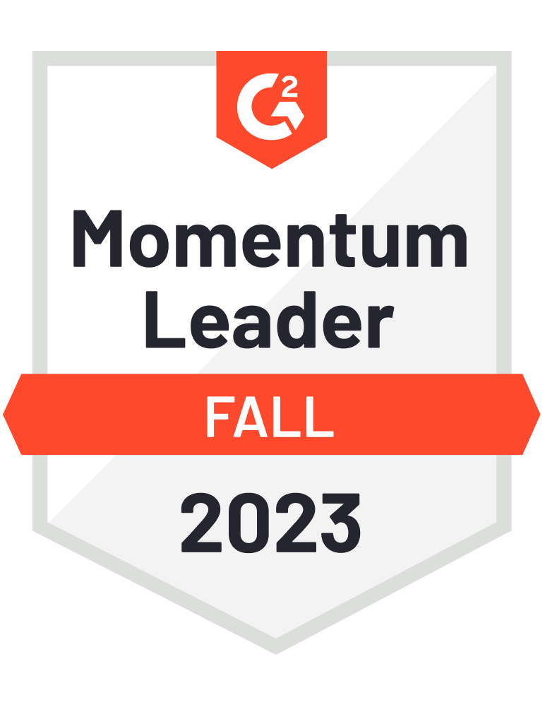 G2 Badge - Momentum Leader Fall 2023 | Airbase G2 Badge - Momentum Leader Fall 2023