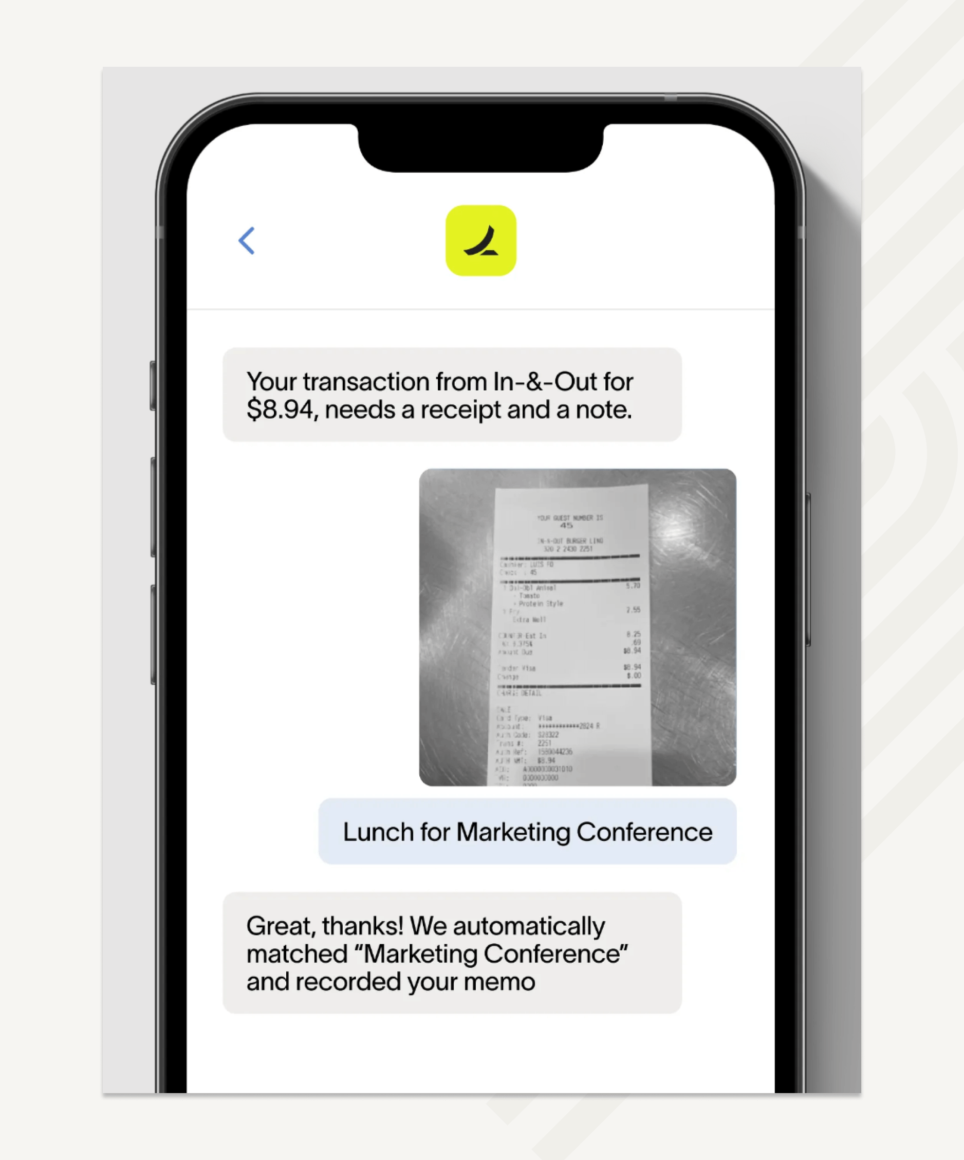 Ramp - Ramp prompts collects and extracts data from receipts
