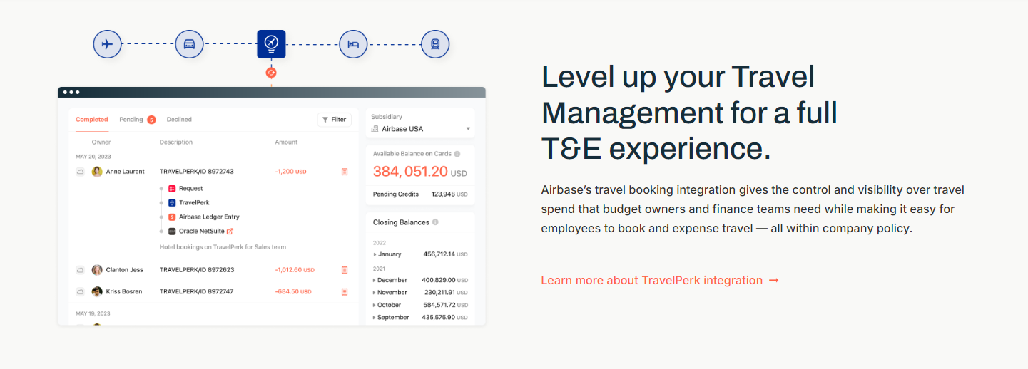 Level up your Travel Management for a full T&E experience