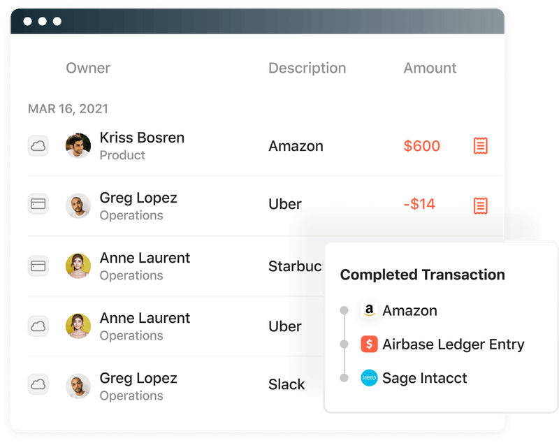 View Transactions Screenshot