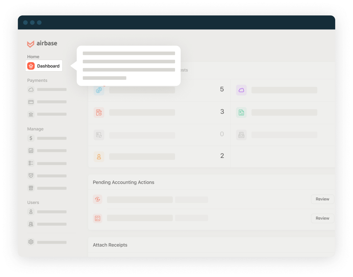 Screenshot of Airbase interactive demo