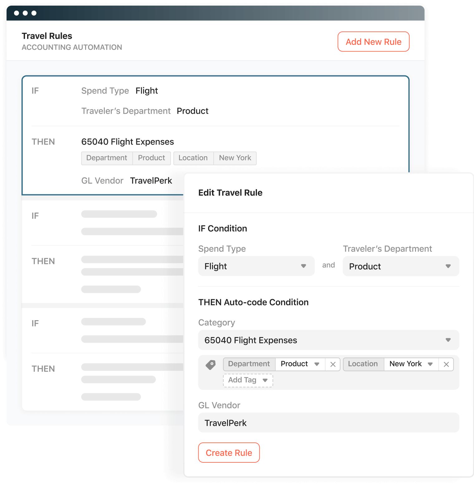 Screenshot of Airbase Travel Rules