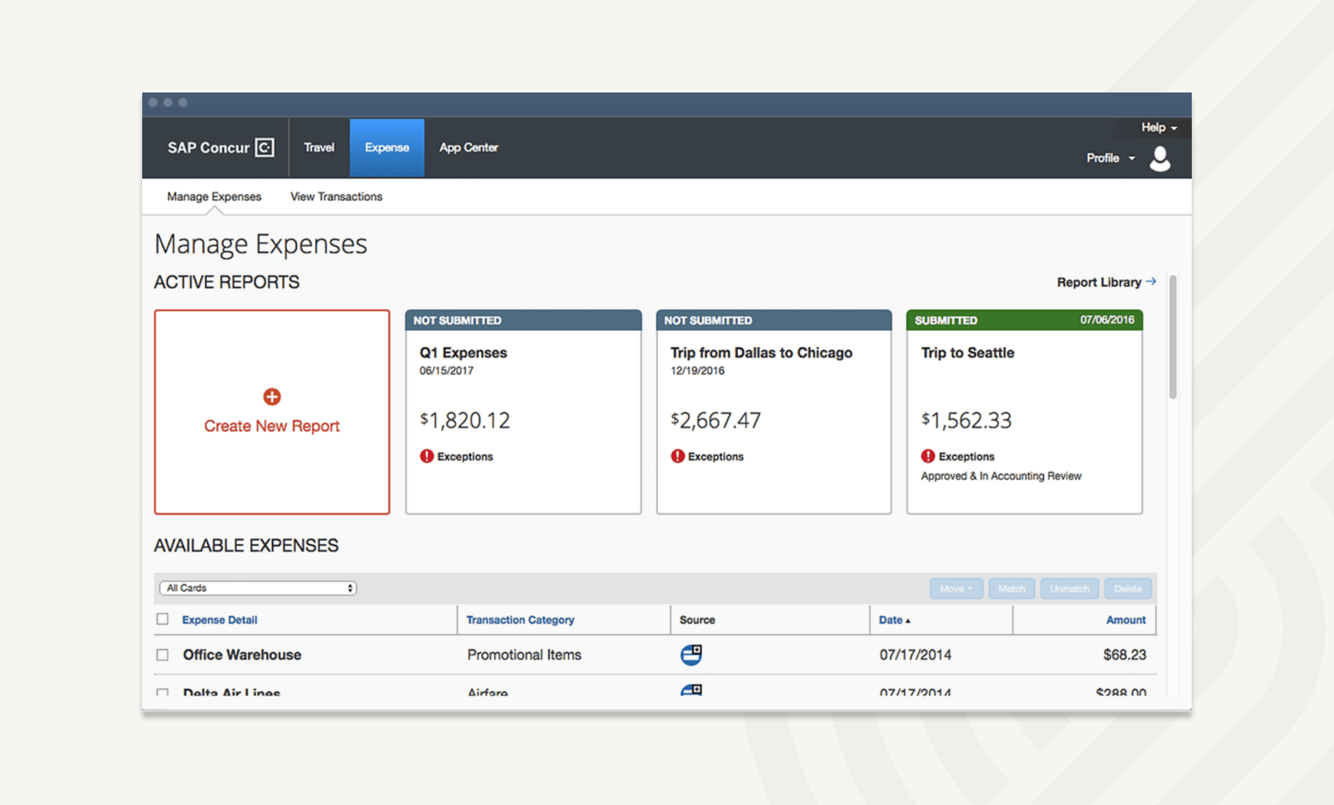 SAP Concur